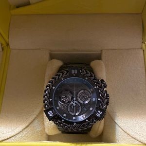 All black Invicta watch